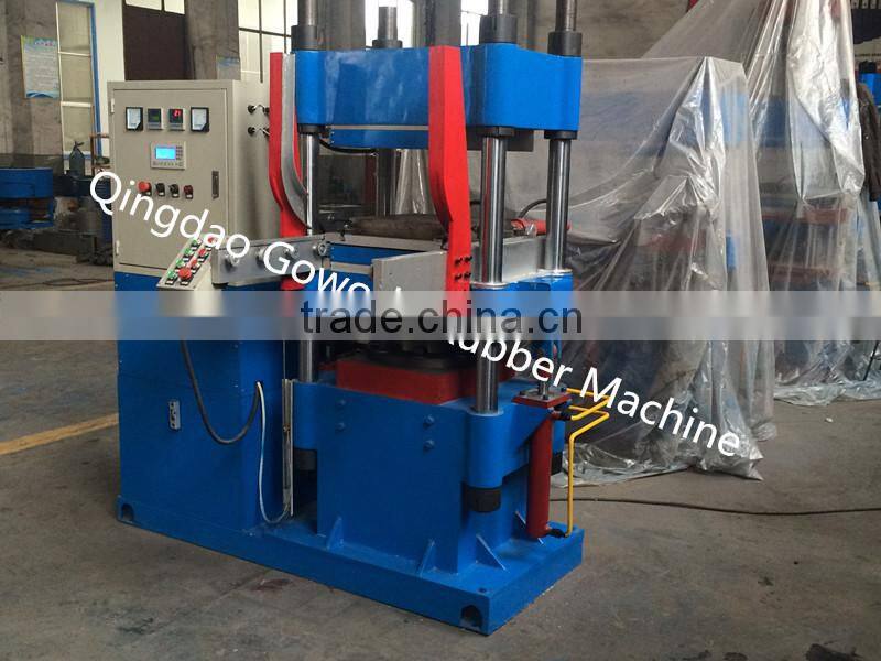 On pressure plate vulcanizing press for rubber tile production line / rubber tile press machine