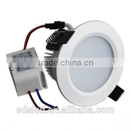 LED downlight White Shell 7W SMD5630 Warm White LED down light downlight