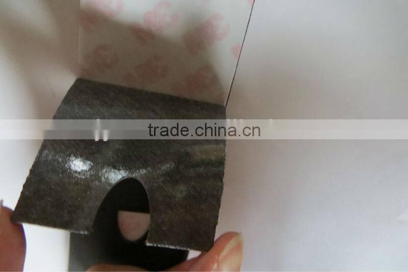 custom matt UV coating adhesive backed magnetic rubber magnet