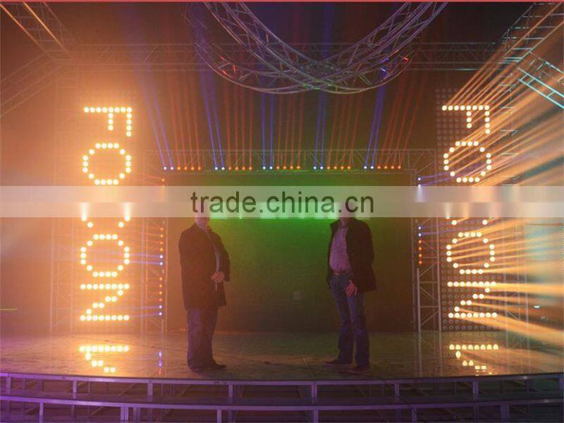 LED moving head 37pcs 10w 4 in 1 RGBW Wash light