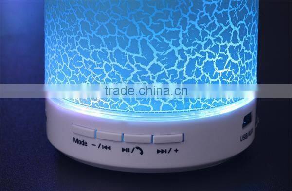 2016 Factory Price High Quality Mobile Bluetooth Wireless Mini Speaker With Led Flashing Light 2016 New Innovative Product