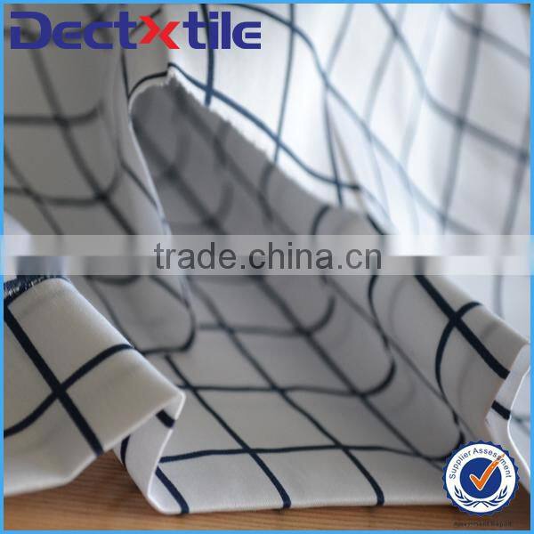 quality NO.1 casual stripe combed cotton shirt textile from DEC Textile