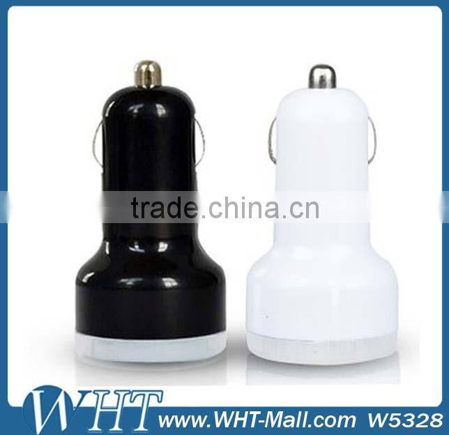 Manufacturer Price Dual USB Car Charger for iPhone, for Samsung ,for iPad