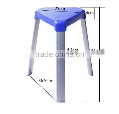 new wholesale cheap bright-colored STACKING metal stool used in promotion event 1534