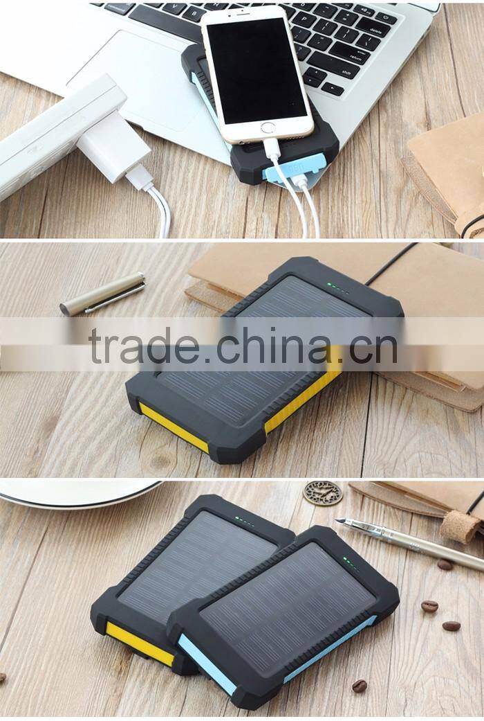 HC-S03 2016 products solar power bank charger for cell phones smartphones