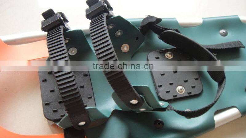 Bottom price of snow shoes rubber adjustable strap