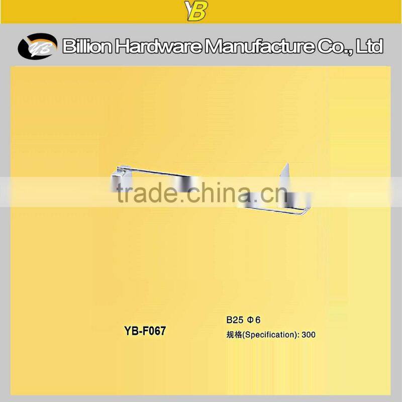 yiwu factory crossbar display hook/euro display hook for crossbar/crossbar double wire hook for display