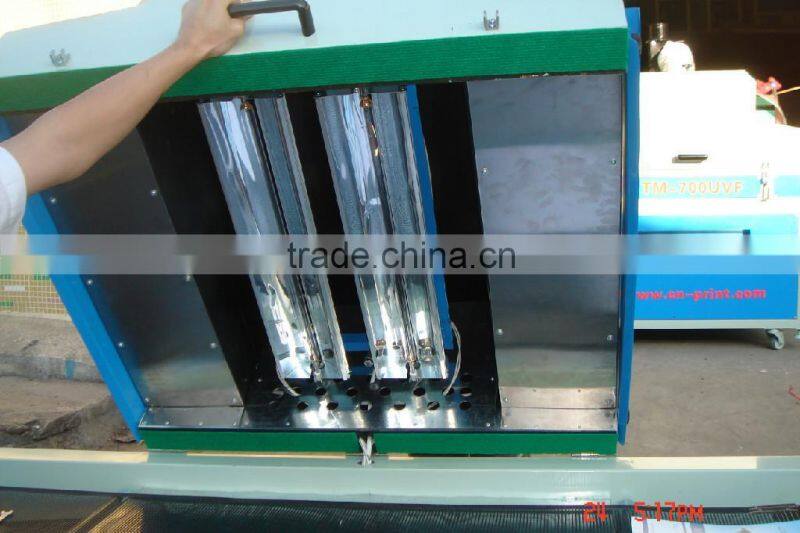 UV varnish drying Machine UV drying tunnel with long conveyor LC-TM-800UVF