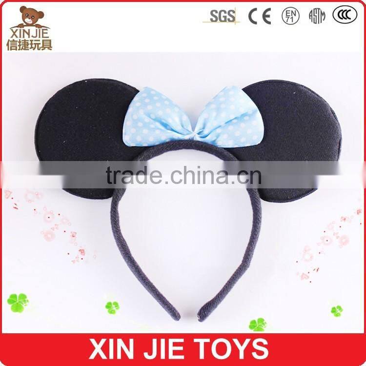 custom cute plush headband cheap headband wholsale plush headband