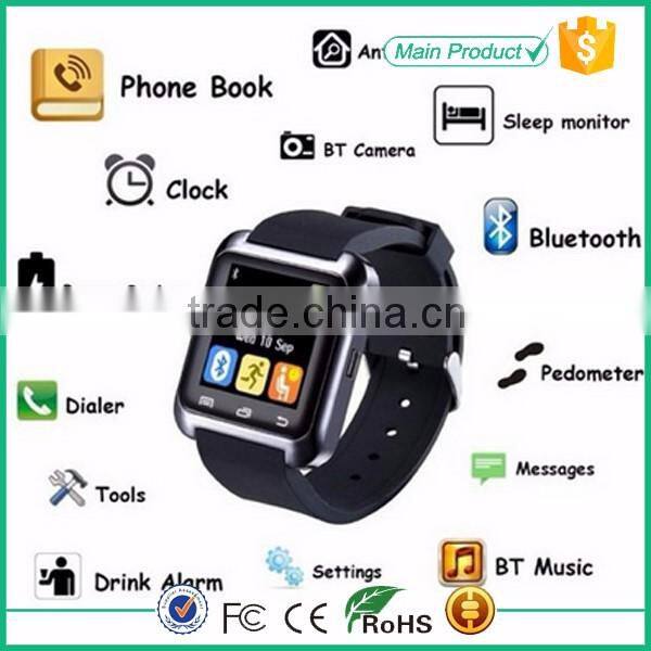 wholesale Android smart watch bluetooth U watch U8 smart watch For smart mobile phone