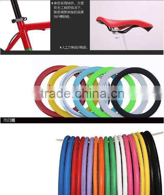 SHEEP HORN HANDLEBAR white 700c road racing aluminum alloy bicycle