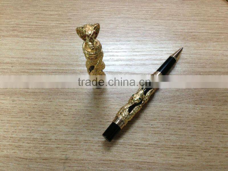 sell fake gold metal pen as luxury gift