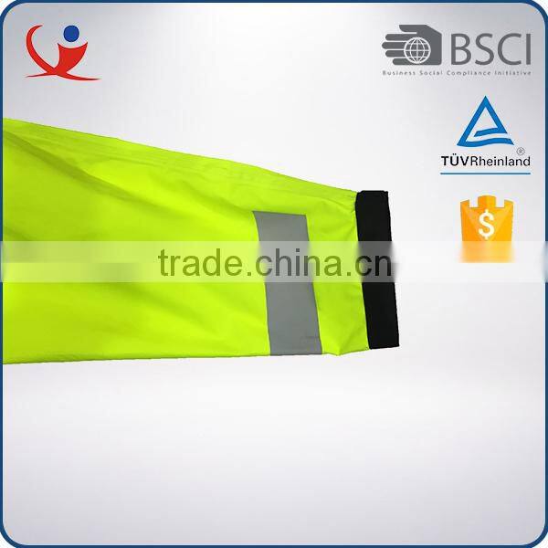 Good quality durable police raincoat polyester long work uniform