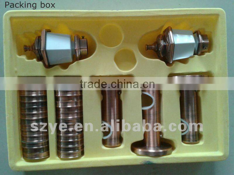 BS24 heavy duty metal curtain rod bracket support curtain accessories