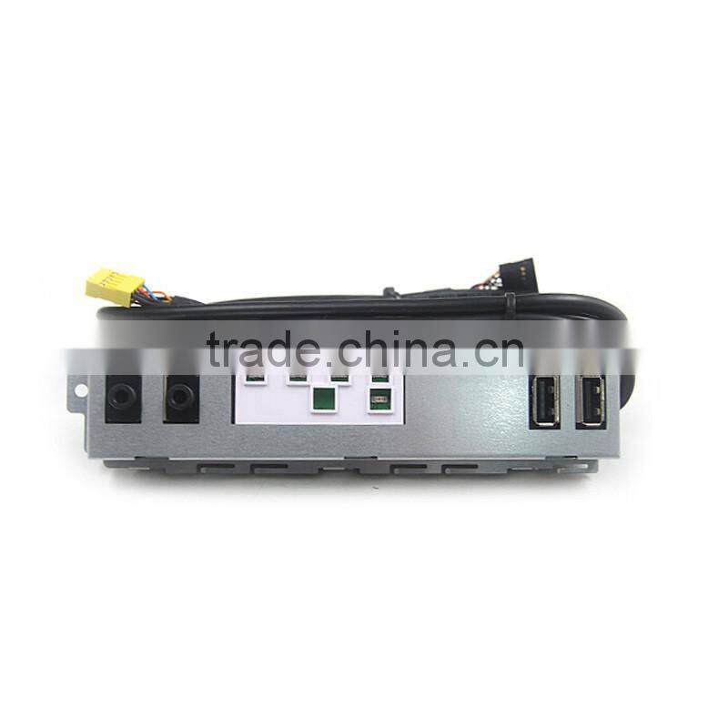 For Dell Optiplex 390 MT Mini Tower 3010 LED USB Audio Front I/O Panel Assembly C8PD6 0C8PD6 CN-0C8PD6