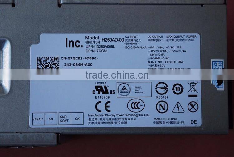 250W Power Supply Upgrade for Dell Optiplex 390 790 990 07GC81 CN-07GC81