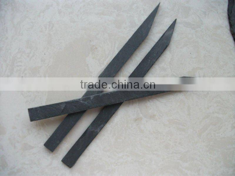 The creative cut edge set of 4 slate stone plant labels wholesale