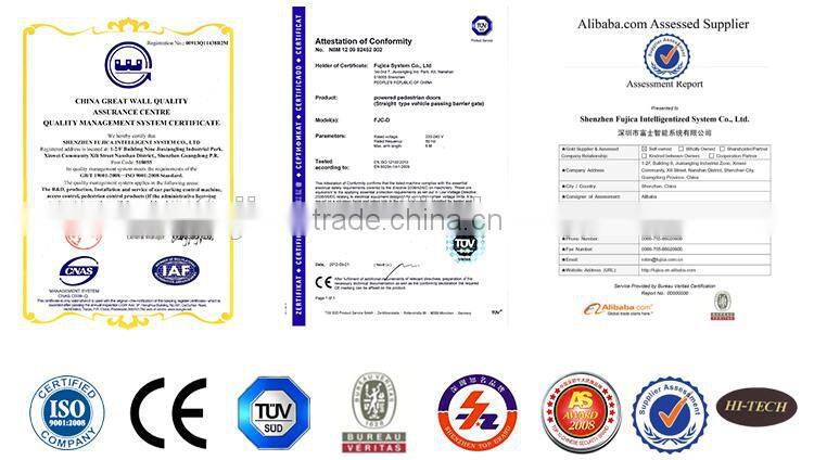 Fujica 3s 4.5m arm vehicle barrier gates