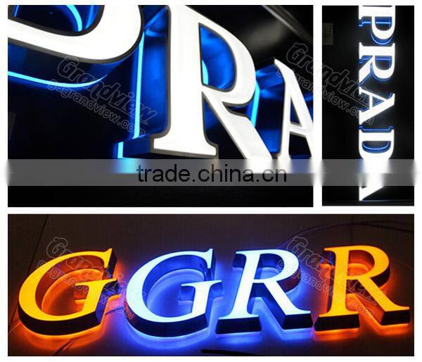 Customized High Quality Frontlit 3D LED Signboard