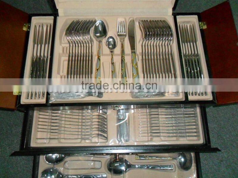 Children used stainless steel cutlery sets stainless steel tableware sets