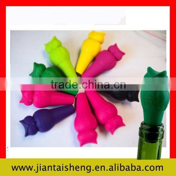 custom silicone wine bottle stoppers
