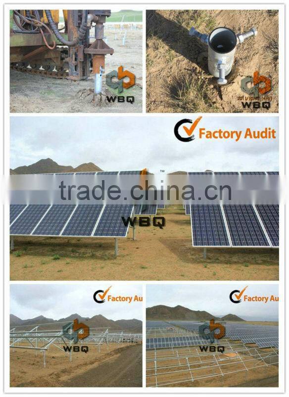 Hot sales Solar Mounting System with Ground Screw Anchor