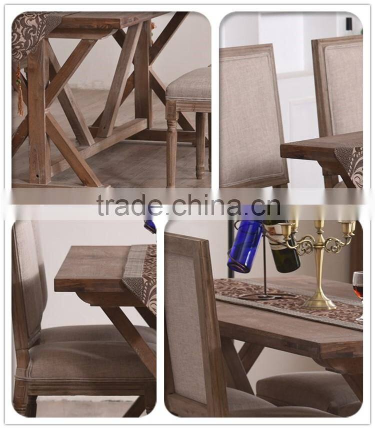 High quality New designed cafe bistro kopitiam wooden table and chair