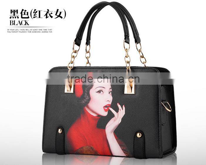 2016 ladies handbags for women fashion sling shoulder bag