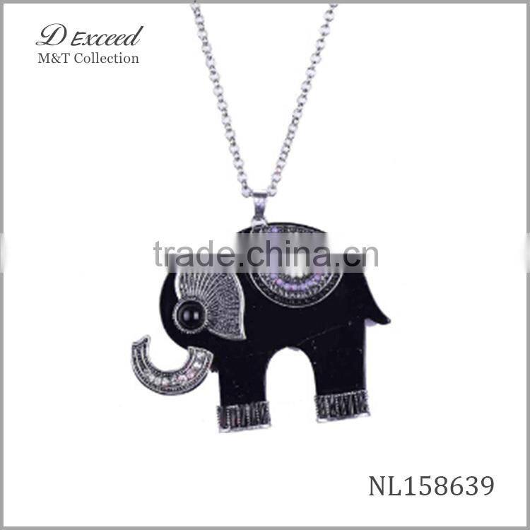 factory wholesale elephant pendants necklace,new design pendants necklace