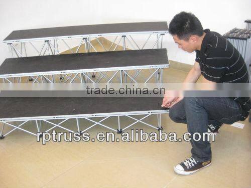 carpet staging riser staging smart staging aluminum riser staging