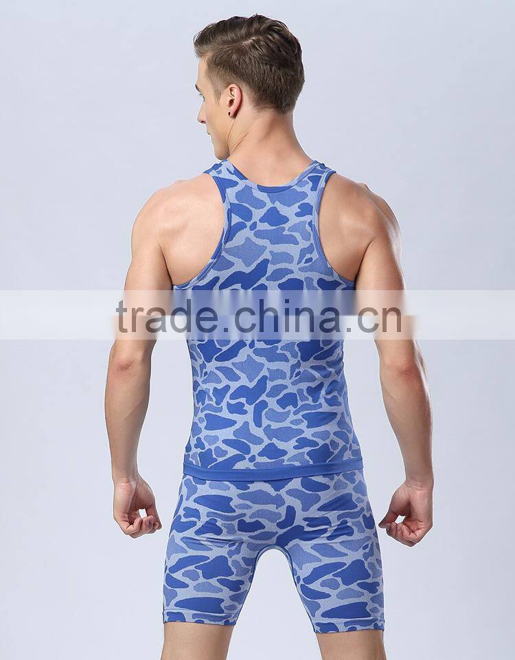 Leopard men comfortable breathable quick-drying movement five minutes of pants