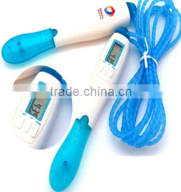 Digital Skipping Jump rope for step,calories to keep healthy with time function&LCD display