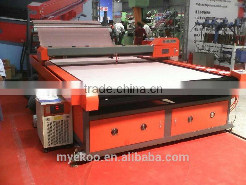 3000*1600mm cutting table/bed,Large format auto feeding laser fabric cutting table