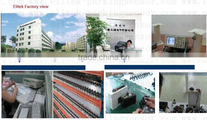 Radar detector wireless parking sensor with LED Display for "VOLVO",8 sensor