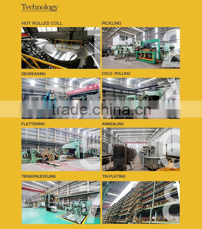 0.18--0.45mm thickness MR Prime tin plate