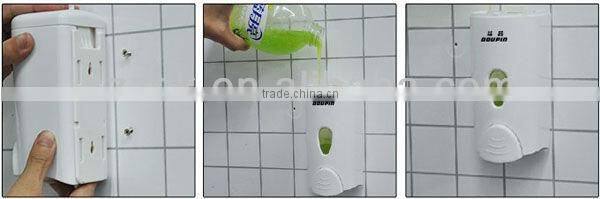 2013 Hotel used ABS plastic liquid fancy Single head soap dispenser (DS1524)