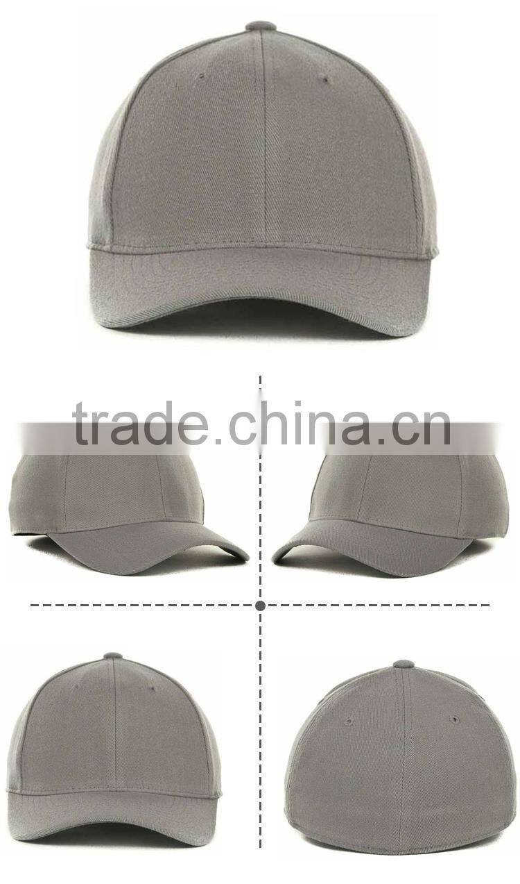 factory wholesale high quality 6 panel curved hat cheap promotional acrylic hat