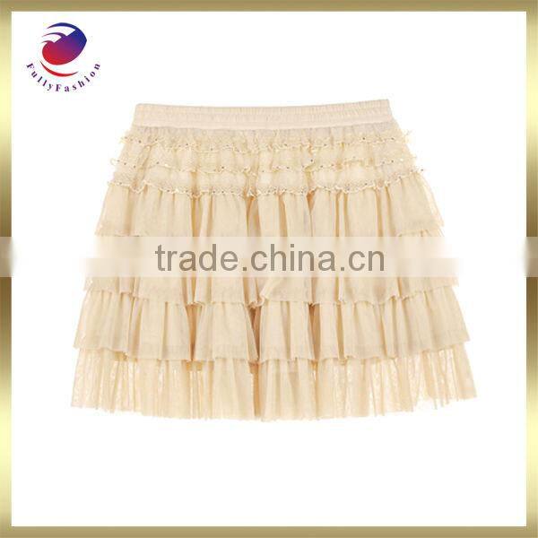 skirting pink elegant lace fashion for girls