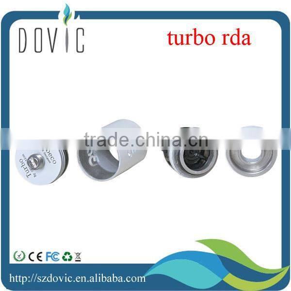 IN STOCK !!! silver / black turbo rda authentic turbo rda white with tobeco price