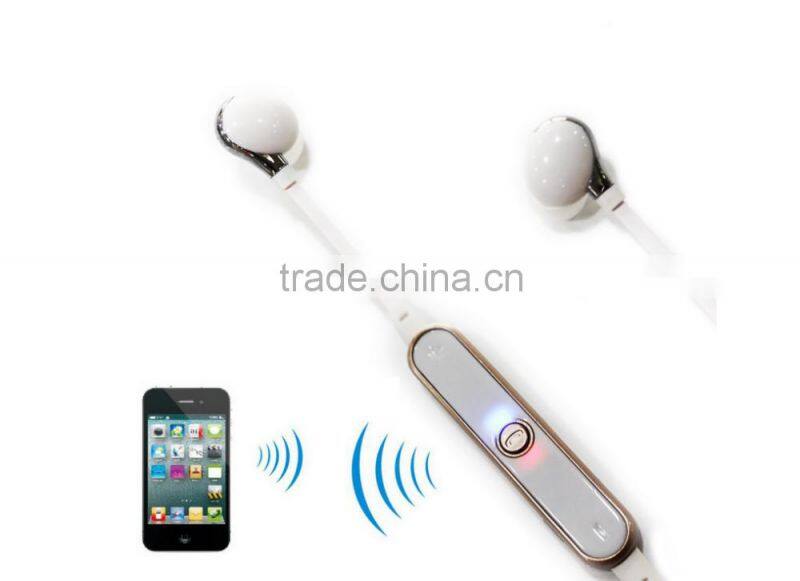 Bluetooth 4.1 EDR CSR In-Ear headphone Stereo Earbuds Noodle Headphone with Microphone wireless earphone