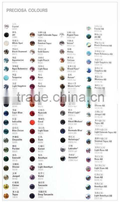 KJL-BD041 High quality original Preciosa rhinestone wholesale