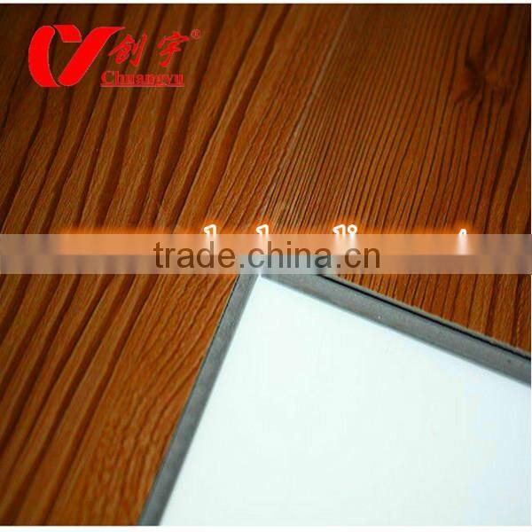 lock flooring outdoor waterproof wooden plastic flooring /PVC lock floor