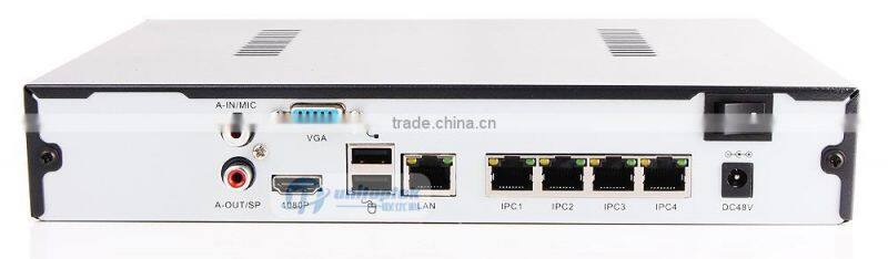 Home Security System 1080P POE NVR KIT HD IP Camera 4Channel Record Playback CCTV Security System