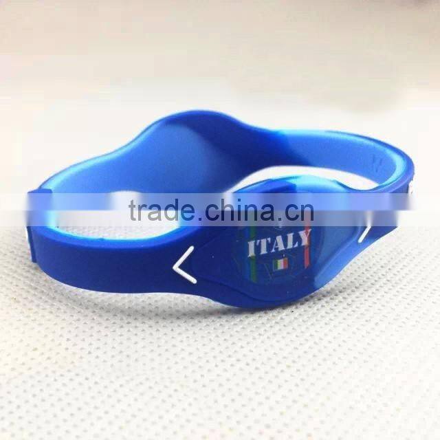 magnet silicone wristband