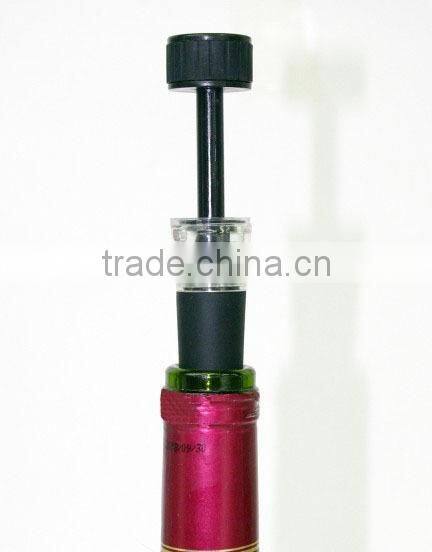 Eco Friendly plastic novelty wine bottle stopper