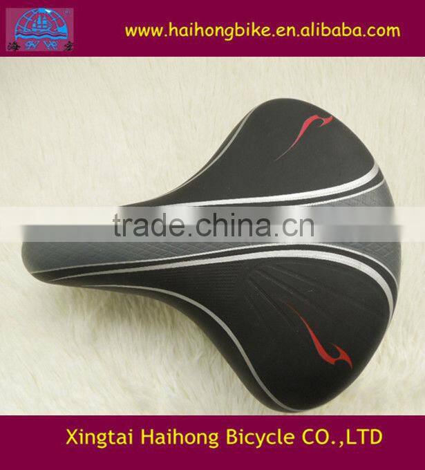 very comfortable New Arrive leather saddle for city bikes