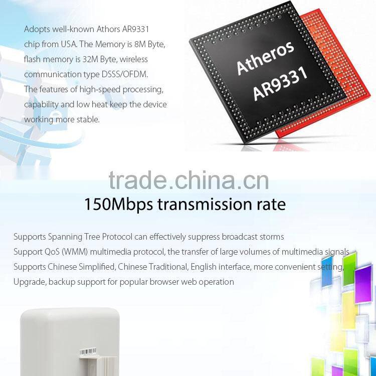 Nice 2.4ghz 3km wireless outdoor access point CPE networking equipment