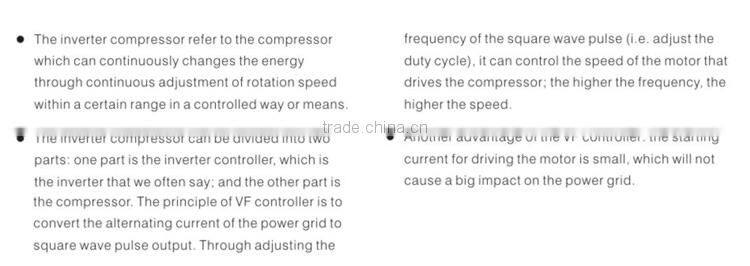 Inverter compressor With higher the speed