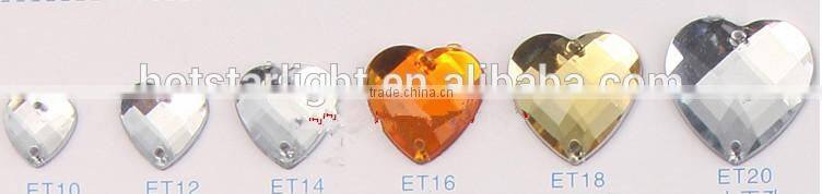 AAA level full colors Sew on Acrylic Rhinestone Manufacturer for Clothing