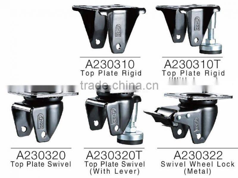 A2 Series Rigid with Lever PA Caster Low Gravity Caster